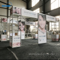 Detian offre 4x5m aluminium profil pvc panneau stand d&#39;exposition pour l&#39;exposition de cheveux